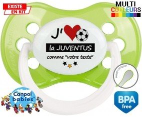 J'aime la juventus + prénom: Sucette Anatomique-su7.fr