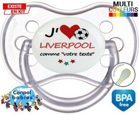 J'aime liverpool + prénom : Sucette Anatomique