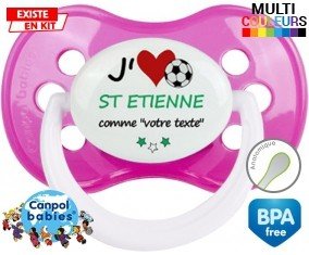 J'aime saint etienne + prénom: Sucette Anatomique-su7.fr