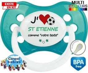 J'aime saint etienne + prénom: Sucette Anatomique-su7.fr