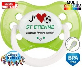 J'aime saint etienne + prénom: Sucette Anatomique-su7.fr