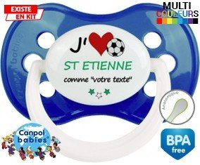 J'aime saint etienne + prénom: Sucette Anatomique-su7.fr