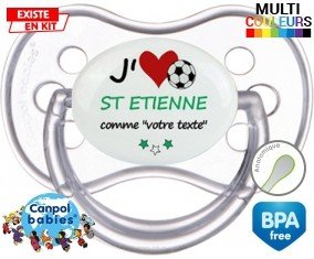 J'aime saint etienne + prénom: Sucette Anatomique-su7.fr