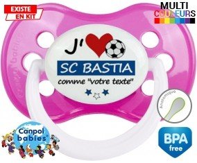 J'aime sc bastia + prénom: Sucette Anatomique-su7.fr