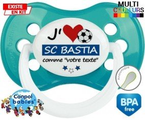 J'aime sc bastia + prénom: Sucette Anatomique-su7.fr