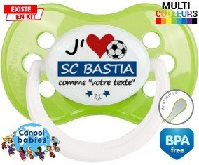 J'aime sc bastia + prénom: Sucette Anatomique-su7.fr