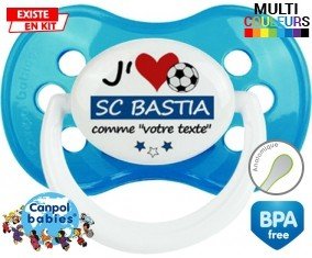 J'aime sc bastia + prénom: Sucette Anatomique-su7.fr