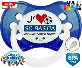 J'aime sc bastia + prénom: Sucette Anatomique-su7.fr