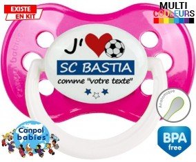 J'aime sc bastia + prénom: Sucette Anatomique-su7.fr
