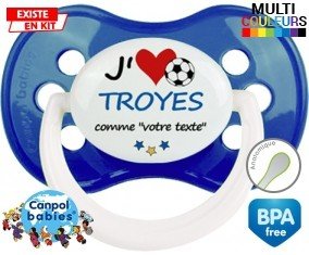 J'aime troyes + prénom: Sucette Anatomique-su7.fr