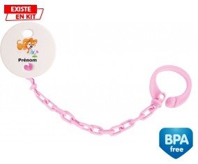 Chien + Prénom: Attache-sucette-su7.fr