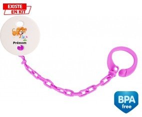 Chien + Prénom: Attache-sucette-su7.fr