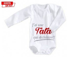 j'ai une tata qui déchire: Body bébé-su7.fr