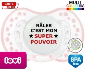 Râler c'est mon super pouvoir: Sucette LOVI Dynamic-su7.fr