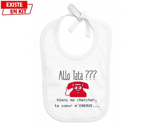 bavoir personnalisé, mettez du style pour le repas de bébé !