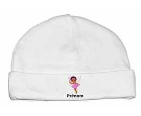 Fée style2 + prénom: Bonnet bébé-su7.fr