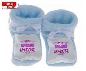 Ma mamie m'adore (fille): Chausson bébé-su7.fr
