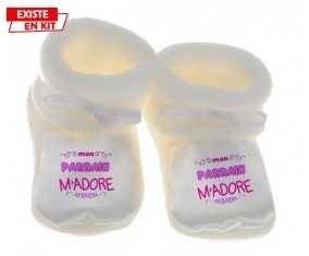 Mon parrain m'adore (fille): Chausson bébé-su7.fr