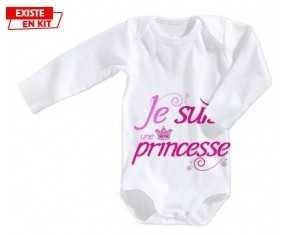 Je suis une princesse: Body bébé-su7.fr