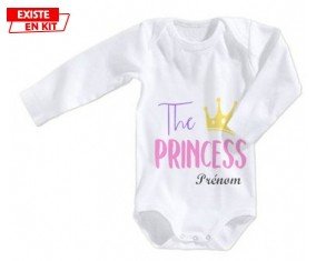 The princess + prénom: Body bébé-su7.fr