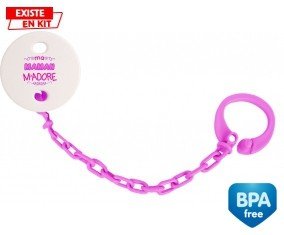 Ma maman m'adore (fille): Attache-sucette-su7.fr