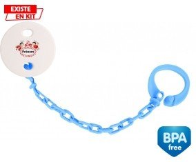 Coccinelle + prénom: Attache-sucette-su7.fr