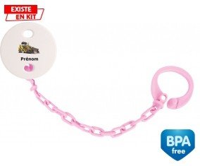 Pelleteuse + prénom: Attache-sucette-su7.fr