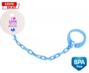 I love you marraine style2: Attache-sucette-su7.fr