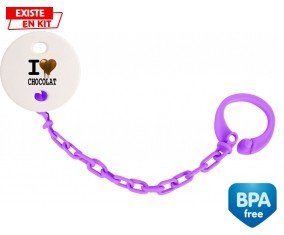 I love chocolat style2: Attache-sucette-su7.fr