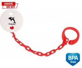 Orque + prénom: Attache-sucette-su7.fr