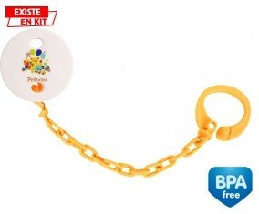 Jouets style1 + prénom: Attache-sucette-su7.fr