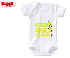 C'est qui le boss?: Body bébé-su7.fr