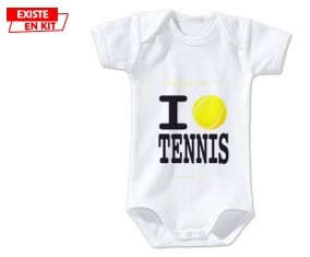 I love tennis: Body bébé-su7.fr