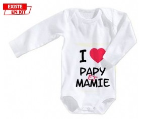 I love papy et mamie: Body bébé-su7.fr