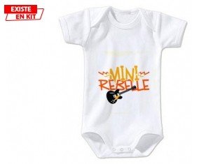 Mini rebelle: Body bébé-su7.fr