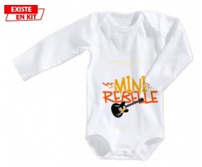 Mini rebelle: Body bébé-su7.fr