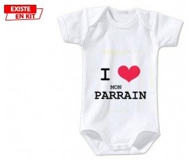 I love mon parrain: Body bébé-su7.fr