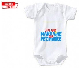 J'ai une marraine qui déchire style1: Body bébé-su7.fr