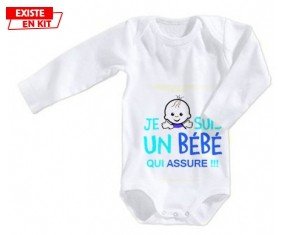 Je suis un bébé qui assure style2: Body bébé-su7.fr