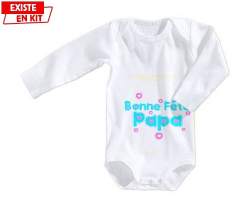 Body Bebe Personnalise Bonne Fete Papa Style1 Body Bebe Personnalise Bonne Fete Papa Style1