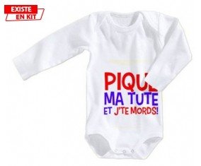 Pique ma tute et j'te mords: Body bébé-su7.fr