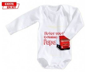 Futur routier comme papa: Body bébé-su7.fr