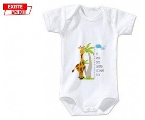 Je veux être grand comme toi: Body bébé-su7.fr