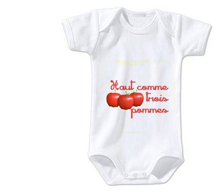 Body Bebe Personnalise Haut Comme 3 Pommes Body Bebe Personnalise Haut Comme 3 Pommes