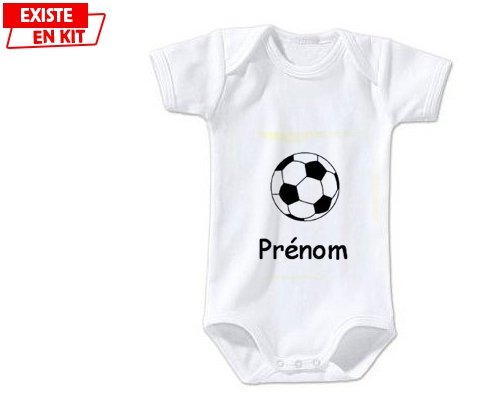 Body Bebe Personnalise Ballon Foot Prenom Body Bebe Personnalise Ballon Foot Prenom