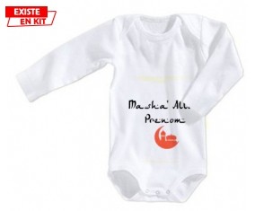 Masha'allah + prénom: Body bébé-su7.fr
