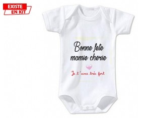 Bonne fête mamie: Body bébé-su7.fr