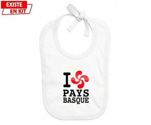 I love pays basques: Bavoir bébé-su7.fr