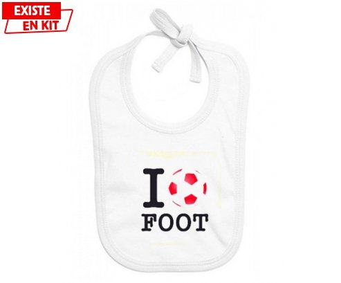 I love foot: Bavoir bébé-su7.fr