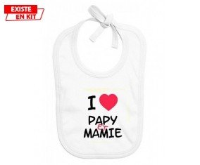 I love papy et mamie: Bavoir bébé-su7.fr